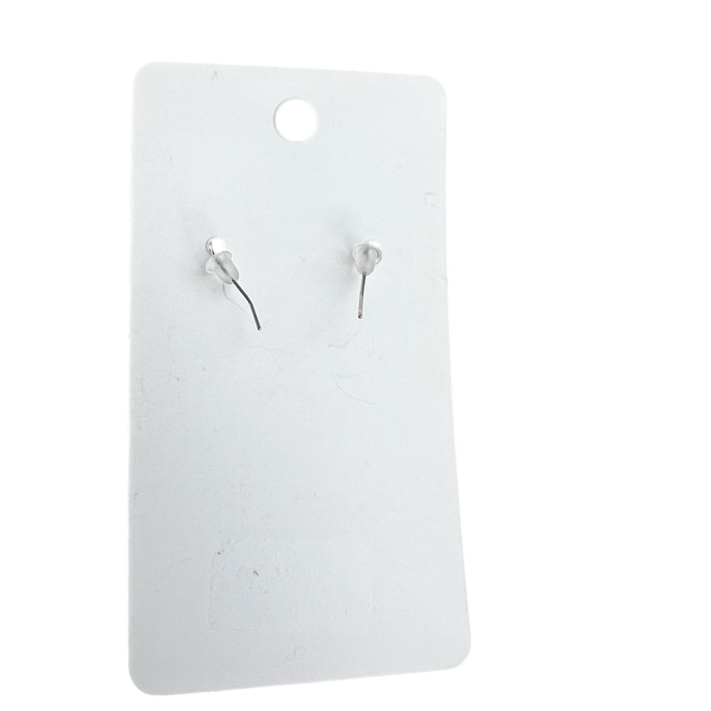 Light Blue 8 Sided DnD Dice Dangling Earrings - Picture 3 of 3